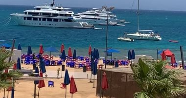 رحلات الغوص فى المقدمة.. شاهد الإقبال الكبير على الأنشطة البحرية بالبحر الأحمر شواطئ مدينة الغردقة