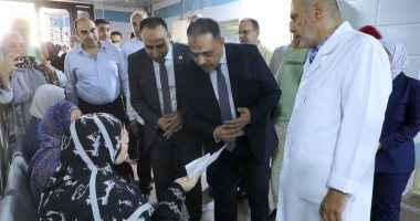 محافظ الشرقية يتفقد مستشفى الزقازيق العام ويطمئن على الخدمة