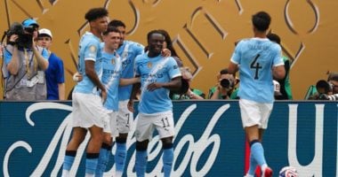 مانشستر سيتي يتفوق بثنائية على الوداد في الشوط الأول .. فيديو مانشستر سيتي