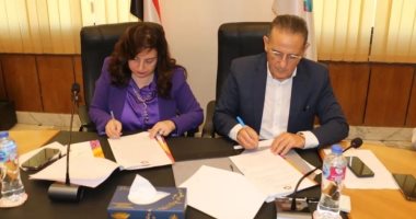 توقيع مذكرة تفاهم بين اتحاد الغرف السياحية وسياحة وفنادق حلوان لتأهيل الخريجين 