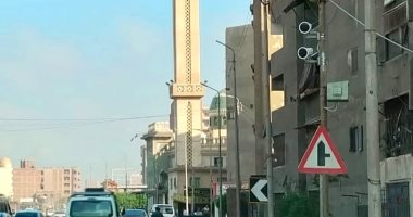 تركيب رادارات ولوحات إرشادية لتقنين السرعات بطريق دائرى المنصورة