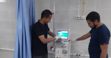 التأمين الصحي الشامل في أسوان.. مرضى الغسيل الكلوى فى عيون الدولة.. صور
