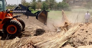 أرمنت تنفذ إزالة 2 مبنى واسترداد 6 حالات أملاك دولة ورفع 10 أطنان قمامة وتراكمات.. صور