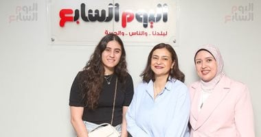 نور الشربيني أسطورة الاسكواش تزور " اليوم السابع" بعد تتويجها ببطولة العالم نور الشربيني