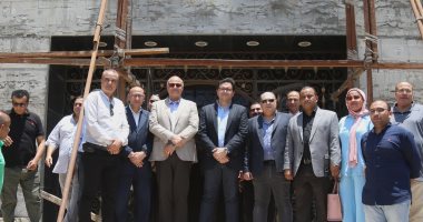 وزير الثقافة ومحافظ القليوبية يتفقدان أعمال تطوير قصر ثقافة بنها.. صور