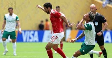 15 دقيقة ..تعادل سلبي بين الأهلي وبالميراس البرازيلي في كأس العالم للأندية.. صور مباراة الأهلي وبالميراس البرازيلي