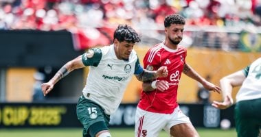 لوبيز يعزز تقدم بالميراس بالهدف الثاني في شباك الأهلي الأهلي وبالميراس