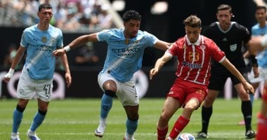 مان سيتي ضد الوداد الرياضي.. مرموش يواصل التألق أمام العرب عبر المونديال عمر مرموش في مباراة مانشستر سيتي والوداد
