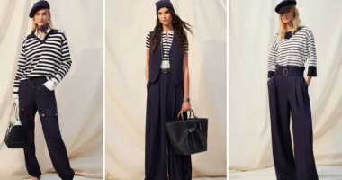 الطابع البحرى يغلب على مجموعة دار رالف لورين موضة خريف 2026.. صور
