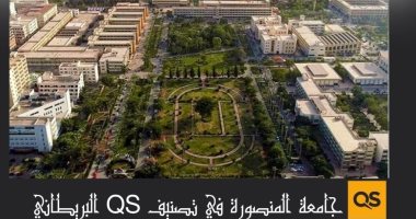 جامعة المنصورة تُعلن نتائجها فى تصنيف QS العالمى لعام 2026 تصنيف جامعة المنصورة