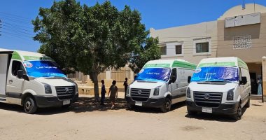 حياة كريمة.. الكشف على 833 مواطن ببئر العبد فى قافلة طبية مجانية قافلة طبية
