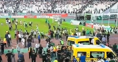 الرئيس الجزائري يأمر بتشكيل لجنة للتحقيق فى حادث مدرج المولودية حادث مدرج مولودية الجزائر المأساوي