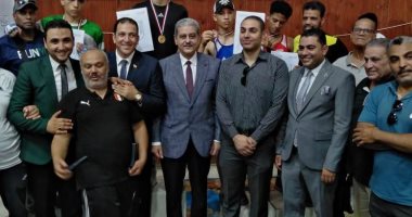 ختام بطولة الجمهورية للملاكمة ببنى سويف بمشاركة 285 لاعباً من 18 محافظة جانب من الحدث