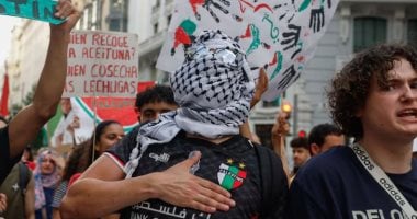 أوروبا تنتفض من أجل غزة.. عشرات الآلاف يطالبون بقطع العلاقات مع إسرائيل مظاهرات دعم غزة