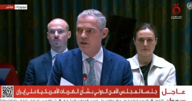 مندوب فرنسا في مجلس الأمن: لم نشارك ولم نخطط في الضربات الأمريكية على إيران مندوب فرنسا في مجلس الأمن