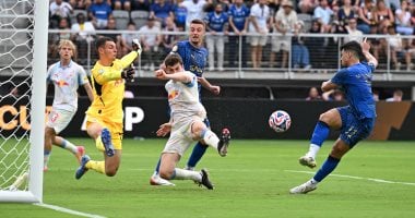 الهلال السعودى يسقط فى فخ التعادل ضد سالزبورج بكأس العالم للأندية جانب من المباراة