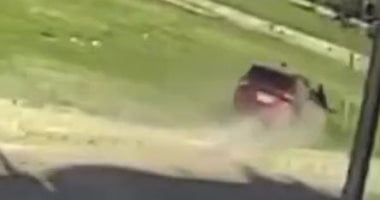 سيدة تدهس أسرة كاملة فى حى النرجس بمنطقة التجمع الخامس.. صور جانب من الحادث