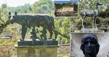 غضب بعد سرقة 4 تماثيل رومانية برونزية من قصر تاريخى فى بريطانيا