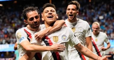 مانشستر سيتى يضرب العين بالهدف الخامس فى الدقيقة 84.. فيديو مانشستر سيتي