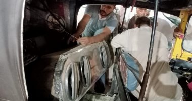 حملات مكثفة على مصدر الإزعاج الأول والتلوث السمعى.. الهدوء يعود لشوارع الدقهلية بعد ضبط أكثر من 700 توك توك بأجهزة صوت تسبب ضوضاء.. ومواطنون: السائقون غير ملتزمين والحملات أعادت الانضباط.. صور أجهزة صوت تثير الضوضاء والازعاج