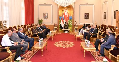 البابا تواضروس الثانى يلتقى سفراء مصر الجدد فى عدد من دول العالم البابا تواضروس الثانى يلتقى سفراء مصر الجدد