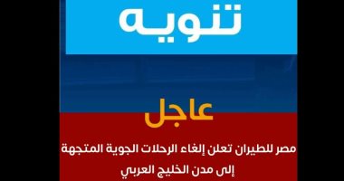 تفاصيل إلغاء مصر للطيران للرحلات الجوية المتجهة إلى مدن الخليج العربي.. فيديو