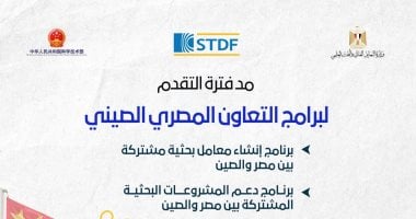 التعليم العالي: مد فترة التقدم لبرامج التعاون المصري الصيني حتى أول يوليو مد فترة التقدم لبرامج التعاون المصري الصيني