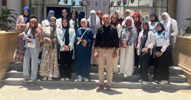 طلاب كلية حقوق جامعة حلوان الأهلية يستعدون للتدريبات الصيفية عقب الاختبارات طلاب كلية الحقوق جامعة حلوان الأهلية