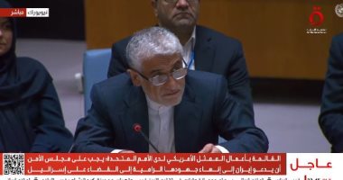 مندوب إيران بمجلس الأمن: أمريكا اختارت مرة أخرى التضحية بأمنها لمجرد حماية نتنياهو