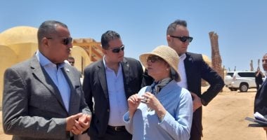 محافظ جنوب سيناء يفتتح مشروع تطوير القرية الغرقانة جانب من الحدث
