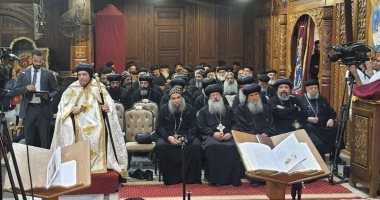 الكنيسة تنظم حفل استقبال الأنبا أولوجيوس فى قطاع كنائس عين شمس حفل استقبال الأنبا أولوجيوس في قطاع كنائس عين شمس