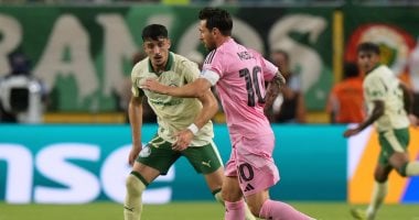 مجموعة الأهلى.. تعادل إنتر ميامى ضد بالميراس 2-2 ويتأهلان لدور الـ16 ميسي خلال المباراة