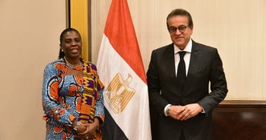 وزير الصحة يبحث مع مفوضة الاتحاد الأفريقى تعزيز التعاون المشترك