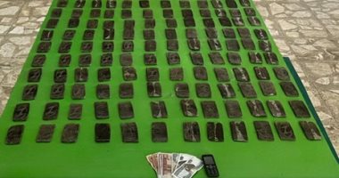 وزارة الداخلية تقضى على تجار المخدرات بضربات أمنية مباغتة.. اقتحام البؤر الإجرامية وضبط نصف طن من المواد المخدرة و33 سلاحا ناريا.. استخدام تقنيات حديثة فى المطاردة وعقوبات صارمة للمتهمين مضبوطات من مخدر الحشيش
