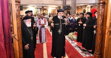 البابا تواضروس يبدأ سلسلة عظات "حكايات الشجرة المغروسة" من الإسكندرية البابا تواضروس الثانى