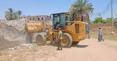 الموجة 26 للتعديات.. مدن الأقصر تنفذ حملات إزالة لـ54 حالة تعد على أملاك الدولة