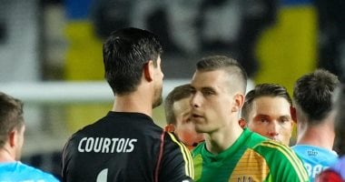 لونين يتحدى كورتوا ويقرر البقاء في ريال مدريد لونين وكورتوا
