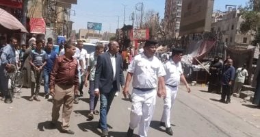تحرير 274 محضرا فى حملة مرافق مكبرة لرفع الإشغالات بحى غرب سوهاج اللواء دكتور عبدالفتاح سراج محافظ سوهاج