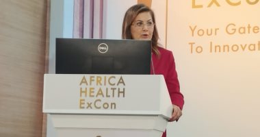 مستشار الرئيس للتنمية الاقتصادية: يجب إعادة النظر فى المقابل المادى للأطباء.. صور الدكتورة هالة السعيد مستشار رئيس الجمهورية للتنمية الاقتصادية