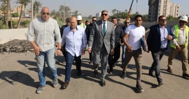 محافظ الجيزة: مشروعات حيوية لرفع كفاءة البنية التحتية وتحسين جودة الخدمات محافظ الجيزة يتفقد مشروع إنشاء كوبري أعلى مزلقان أبو النمرس