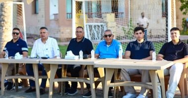 مجلس المصرى يحضر مران الفريق لتحفيز اللاعبين استعدادا للموسم الجديد مجلس المصرى يحضر مران الفريق