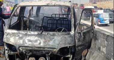 تحريات لكشف تفاصيل حادث تصادم بين 3 سيارات بمحور 26 يوليو حريق سيارة بمحور 26 يوليو