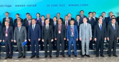 وزير الكهرباء يلقي كلمة مصر أمام مؤتمر شنغهاي للطاقات المتجددة وحلول الطاقة النظيفة خلال المؤتمر