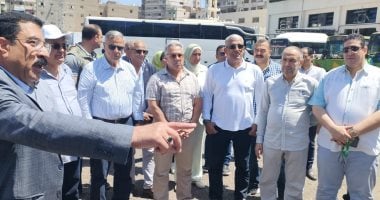 وفد "محلية النواب" يتفقد مشروع مترو أبو قير بالإسكندرية بتكلفة 18 مليار جنيه وفد اللجنة الإدارة المحلية بمجلس النواب