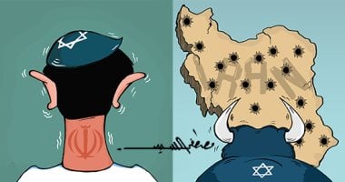 كاريكاتير اليوم السابع وحرب الـ12 يوما بين إسرائيل وإيران كاريكاتير اليوم السابع