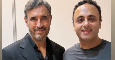 كاظم الساهر لـ"اليوم السابع": مصر جزء من مشوارى الفنى وأنا دائم السؤال عليها كاظم الساهر مع الزميل أحمد أبو اليزيد