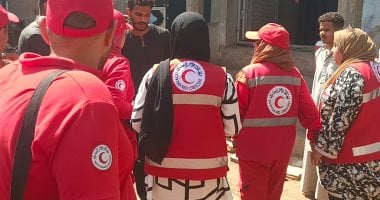 الهلال الأحمر يدعم ضحايا حادث المنوفية تنفيذا لتوجيهات السيدة انتصار السيسى.. فيديو دعم الهلال الأحمر