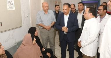 محافظ الشرقية يفاجئ مستشفى بلبيس المركزى ويحيل عددا من العاملين للتحقيق محافظ الشرقية