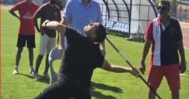 كواليس معسكر منتخب ألعاب القوى لرمي الرمح بسموحة معسكر منتخب العاب القوى لرمي الرمح