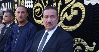 محافظ المنوفية يتلقى واجب العزاء في شهداء حادث الإقليمي بكفر السنابسة بمنوف العزاء